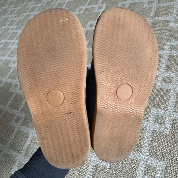 Jacadi Paris Gray Suede Desert Boots Toddler Chukka Shoes with Brown Trim EU 28 - Picture 5 of 10